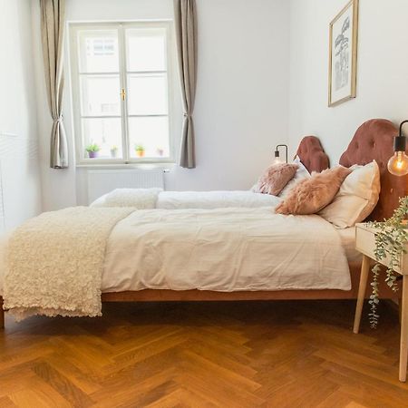 Top Location City Centre Condo In Historic Building With Free Garage Parking Ljubljana Exterior foto